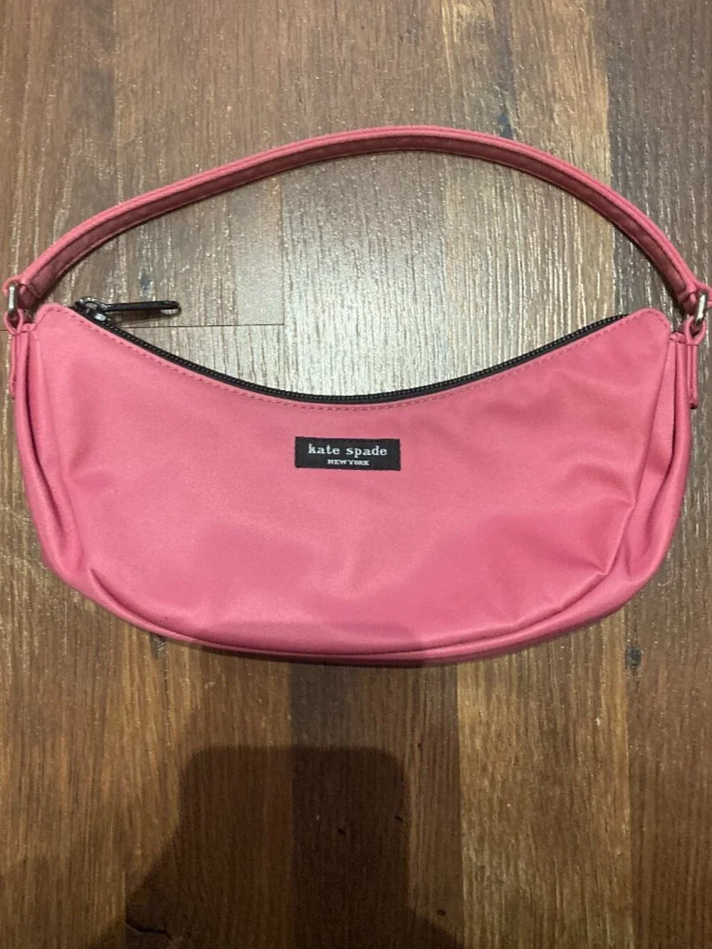 Vintage Nylon Kate Spade New York Mini Pink Paulette Bag
